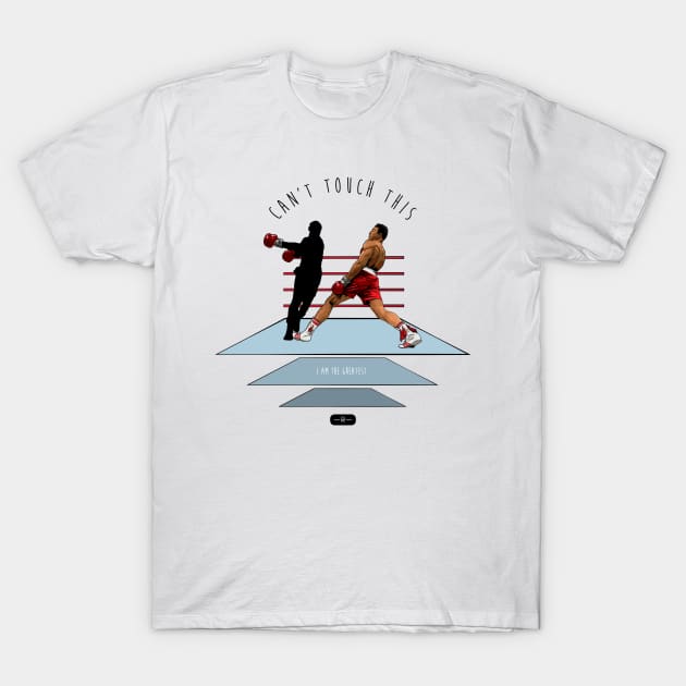 Ali Can't Touch This T-Shirt by deenallydesigns